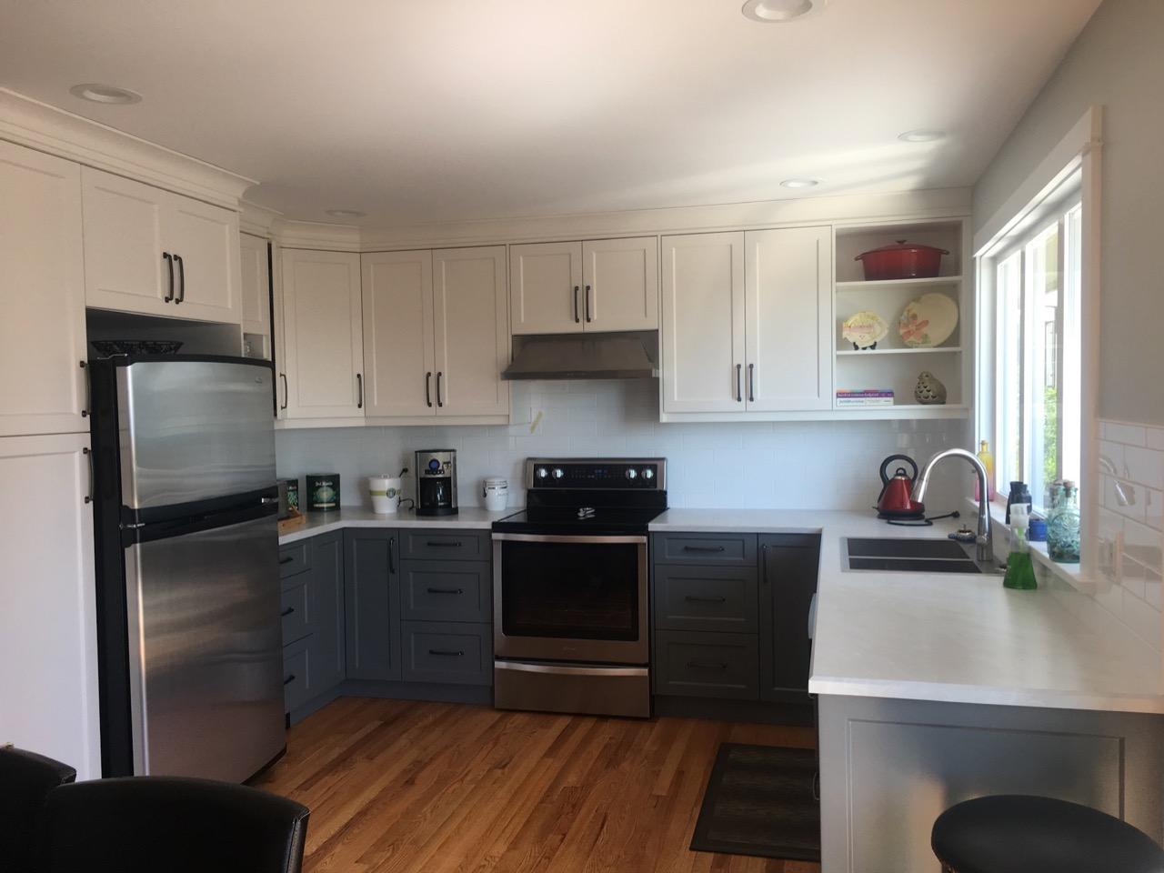 Kitchen renovation, residential construction